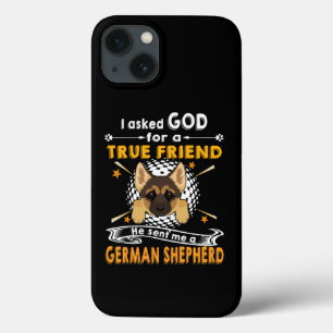 012 Ich Fragte Gott für einen echten Freund, den e Case-Mate iPhone Hülle