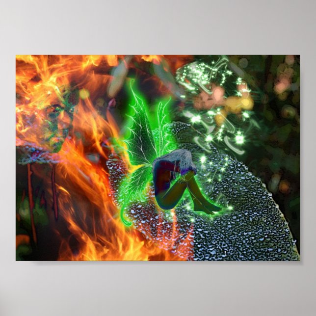 014-B46=Nichts-014 -Luftangriff- Poster (Vorne)