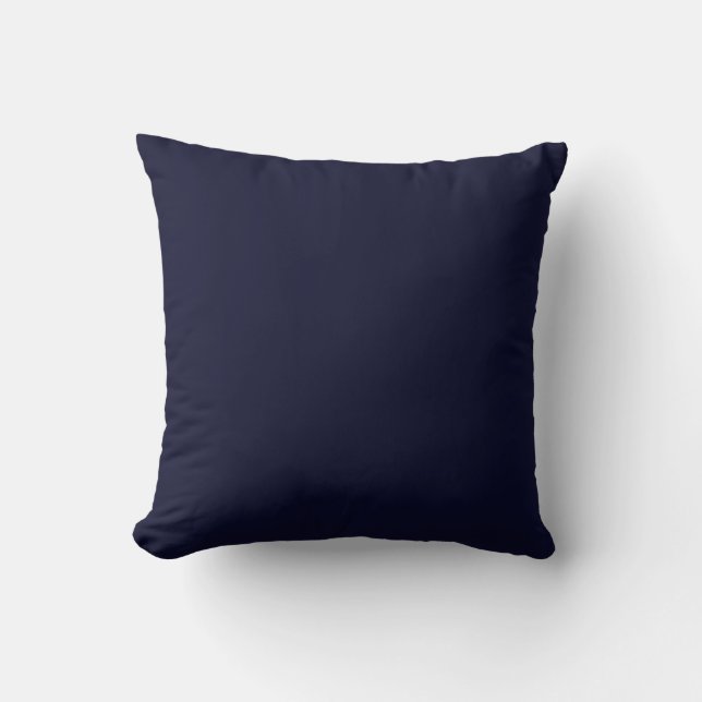 #014 Dark Navy Color Collection Kissen (Vorderseite)