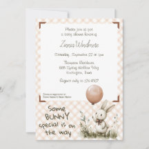 014 Latte Braun • Some Bunny Special Baby Shower