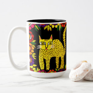 0169 - Basii der Katze-Tasse Zweifarbige Tasse