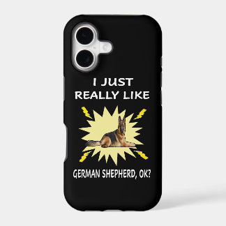 016 Ich mag Deutscher Schäferhund einfach OK