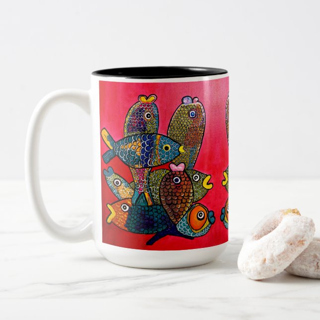 0185 - Tasse des Fischfangs (Mit Donut)