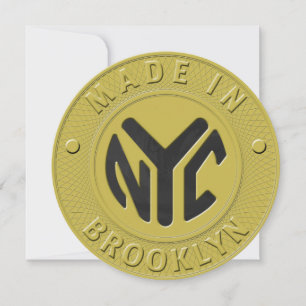 01.12 Brooklyn New York Party Einladung