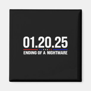 01 20 2025 20. Januar 2025 Ende einer Beängstigend Magnet