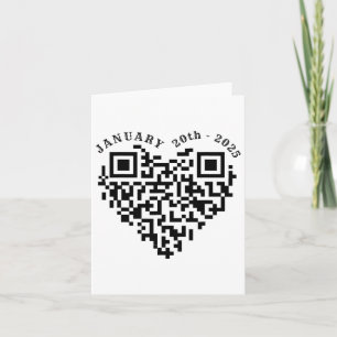 01-20-2025 Funny Trump Dance Troll Qr Scan Preside Karte