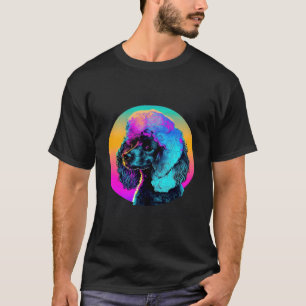 01 80er Synthwave und Pudel-Ästhetik T-Shirt