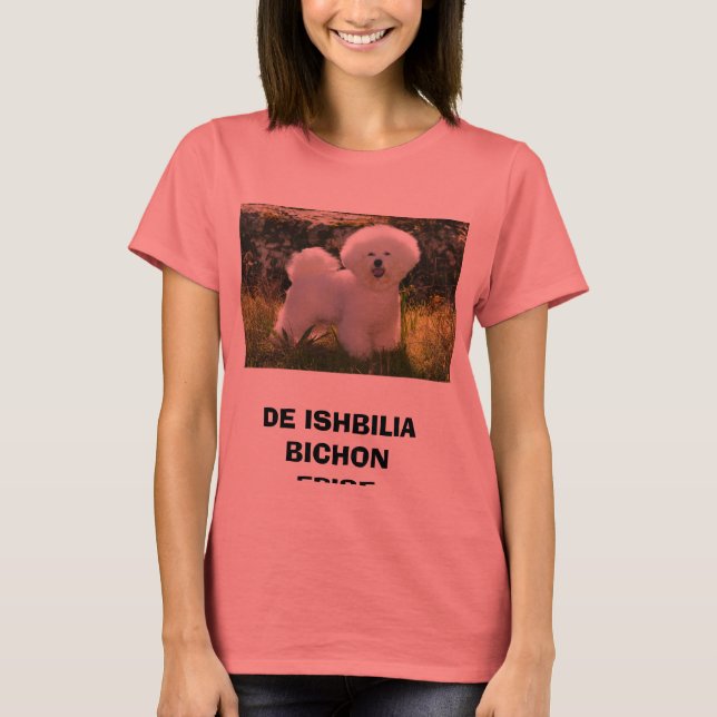 01, DE ISHBILIA BICHON FRISE T-Shirt (Vorderseite)