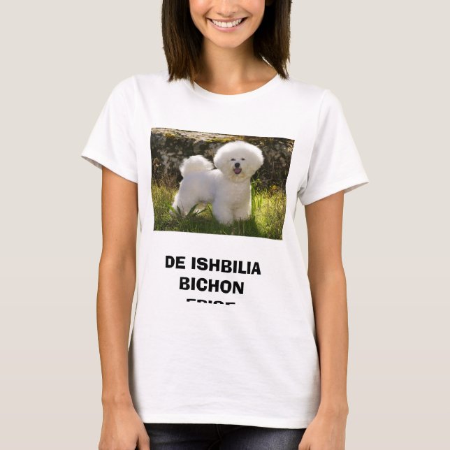 01, DE ISHBILIA BICHON FRISE T-Shirt (Vorderseite)