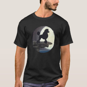 01 Pudel Hund Retro 7 T-Shirt