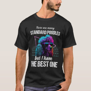 01 Standard Pudel Hund Standard Poodles T-Shirt