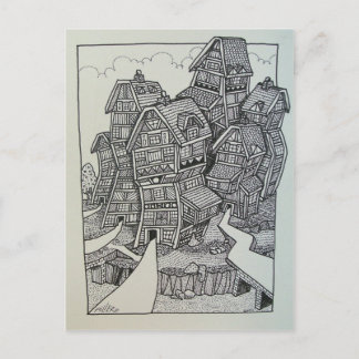 01 Tinte 4 von Piliero Postkarte