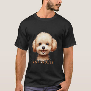01 Toy Pudel Einfaches Design T-Shirt