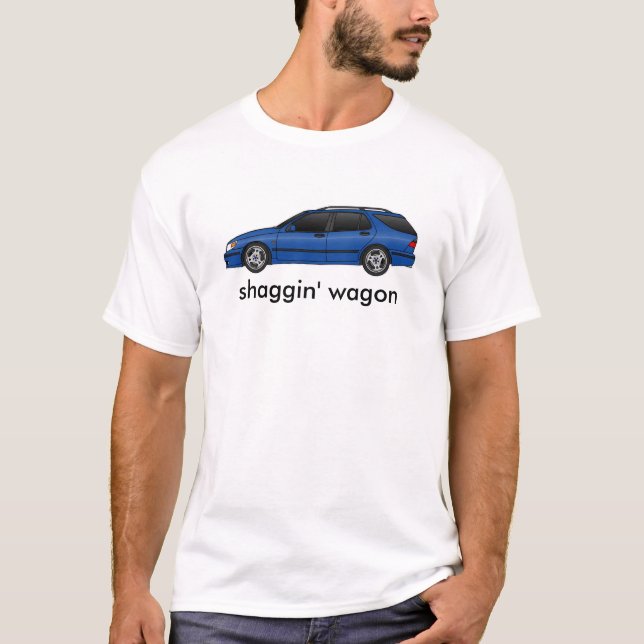 01aero wagon_cosmic, shaggin Lastwagen T-Shirt (Vorderseite)