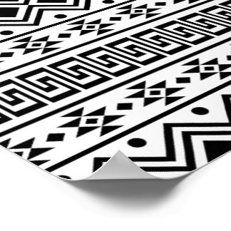 02012020 Ethnisches Muster-02 Poster