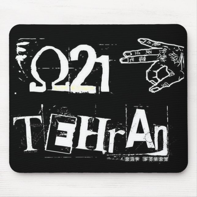 021 Teheran Mausunterlage Mousepad (Vorne)