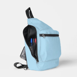 #025 Tropical Blue Color Collection Crossbody Bag