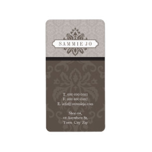 027 Sammie Jo :: LOGO-ADRESSE-ETIKETT Adressaufkleber