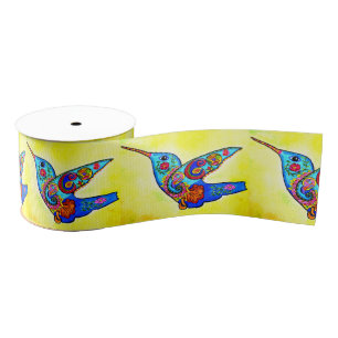028 Hummingbird Ribbon Ripsband