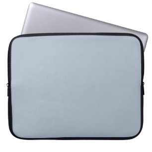 #028 Light Gray Blue Color Collection Laptopschutzhülle