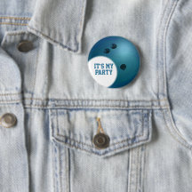 02 von 12 Geburtstag Custom Blue Bowling Ball