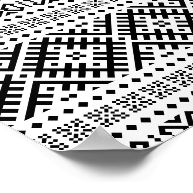 03012020 Ethnisches Muster-09 Poster (Ecke)