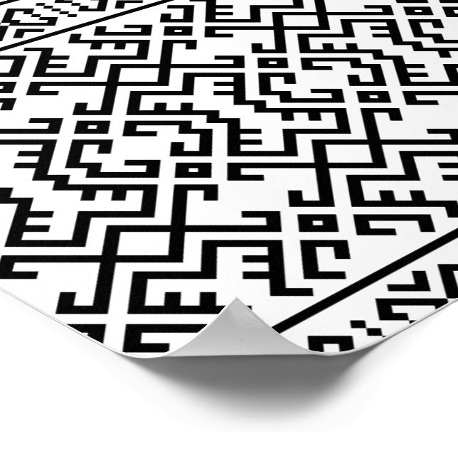 03012020 StammesPattern-06 Poster (Ecke)