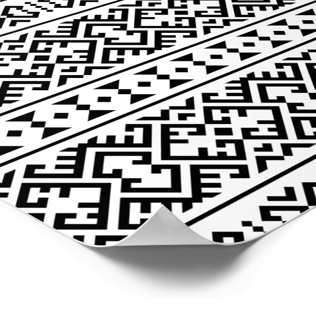 03012020 StammesPattern-08 Poster (Ecke)