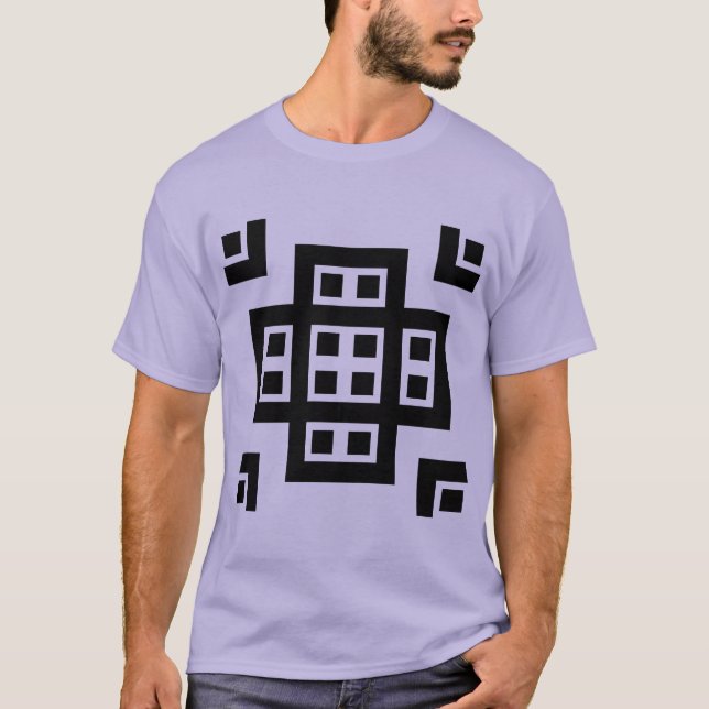 030614 - Schwarz T-Shirt (Vorderseite)