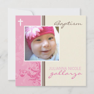 039 Celia: Baptism Lade - posh 2SQ V3 Einladung