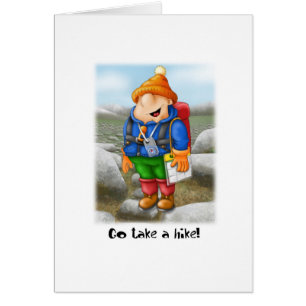 03 gehen Sie nehmen eine Wanderung