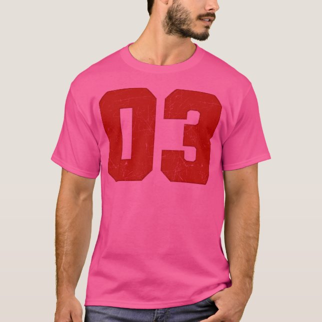 03 Grunge Red T-Shirt (Vorderseite)