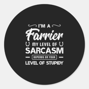 03.Im tieferen Ich bin abhängig von Ihnen Runder Aufkleber