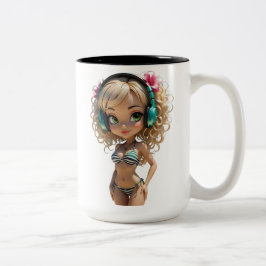 03A Dollz von: Svace - Serie 01 Zweifarbige Tasse