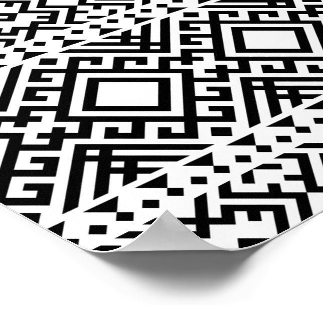 04012020-Tribal-ethnische Muster-02 Poster (Ecke)