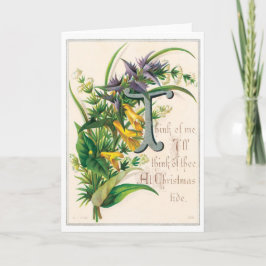 040 Weihnachtskarten Gedicht Gedichte Blume Feiertagskarte