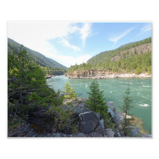 0442 8/12 Foto von Kootenai Falls in Libby.