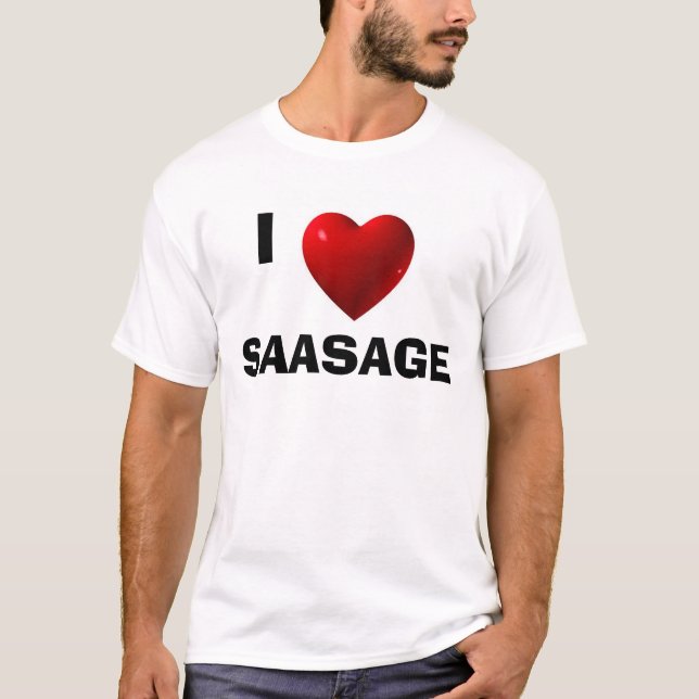 04_HeartBase, I, SAASAGE T-Shirt (Vorderseite)
