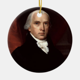 04 James Madison Keramikornament