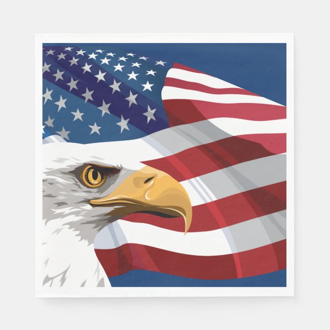 04. Juli Paper Napkins Serviette (Vorderseite)