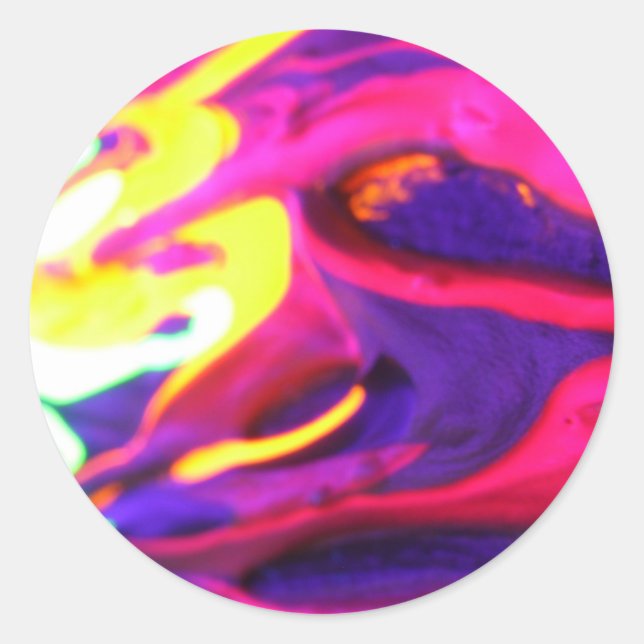 #04 TLuv.Design© "Phantasmagoria" Serie Runder Aufkleber (Vorderseite)