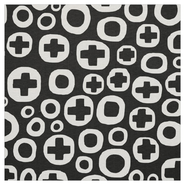 050215 - Schwarz Stoff (Muster)