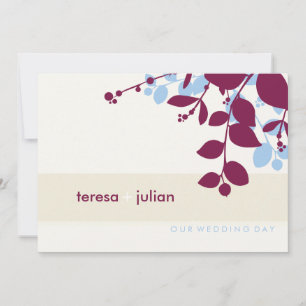 051-Tonya :: Hochzeitseinladungen 1 Einladung