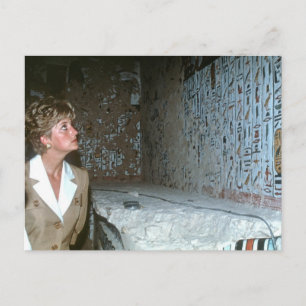 060 Prinzessin Diana Ägypten 1992 Postkarte