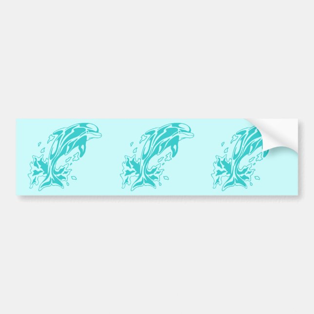 0613032011 Delfin (Tiere) Autoaufkleber (Vorne)