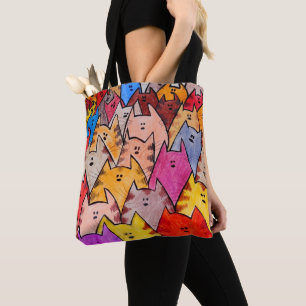 067 - Katzen-Taschen-Tasche