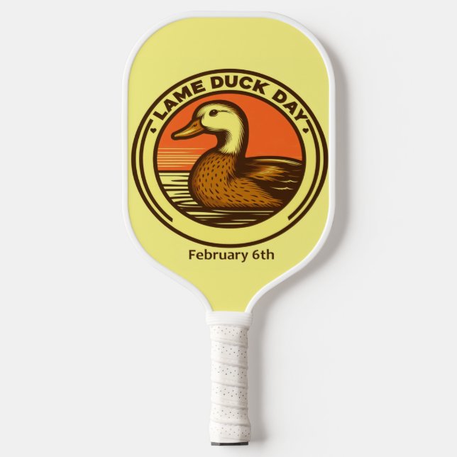 06.02. Lame Duck Day Pickleball Schläger (Vorderseite)
