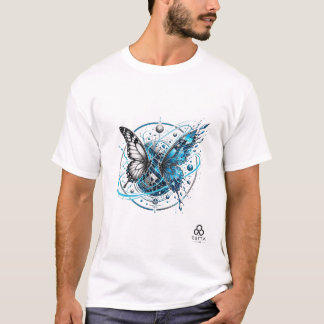 06 Galaxie Schmetterlings-Diamant-T-Shirt T-Shirt