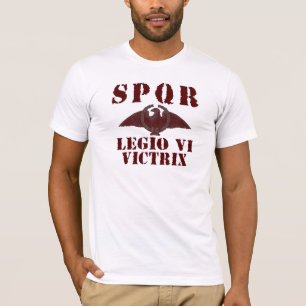 06 Octavian 6. Victrix römischer Legions-Adler-T  T-Shirt