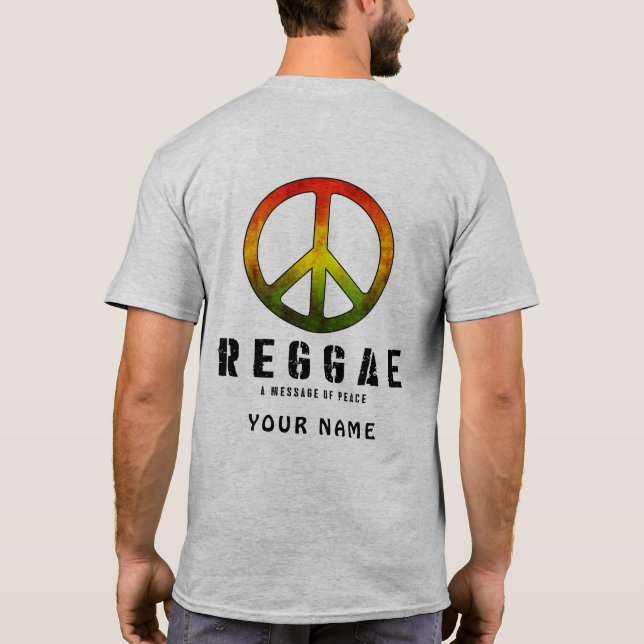 06 Reggae Peace T-Shirt (Rückseite)